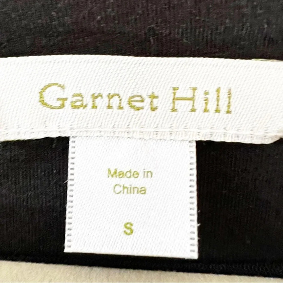 Garnet Hill Black Sequin Maxi Dress Women’s Size‎ Small Cotton Blend Sparkles S - Picture 4 of 7